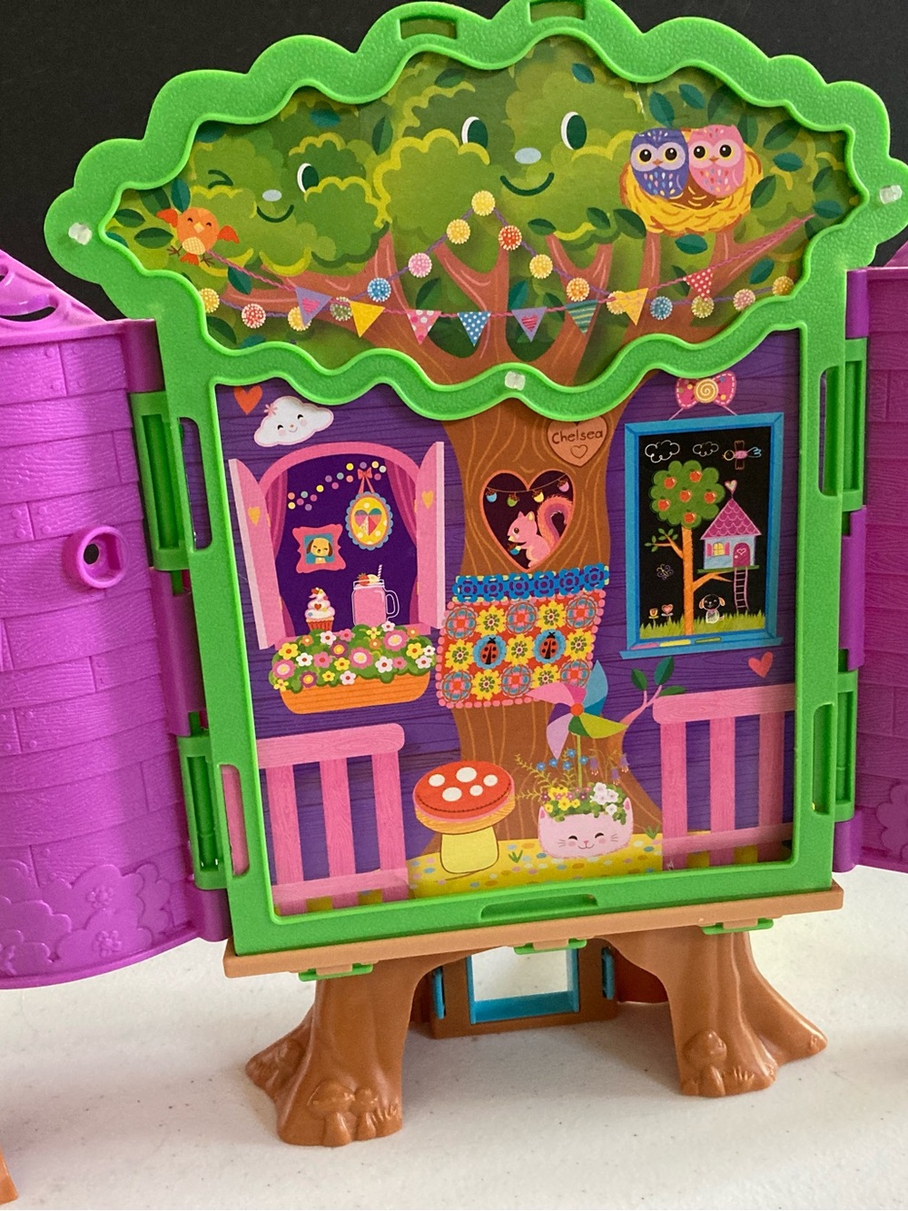 Chelsea Treehouse Playset - Pink & Green Kids Toy
